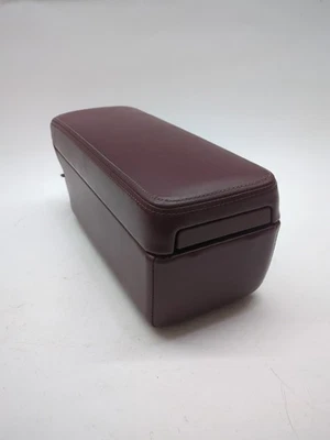 Cadillac Fleetwood 1989-1990 consola central borgoña reposabrazos asiento de banco OEM Foto 1 de 4