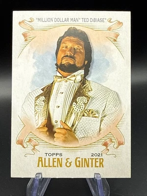 2021 Topps Heritage WWE - Allen & Ginter Ted DiBiase #AG-15 - Image 1 of 2