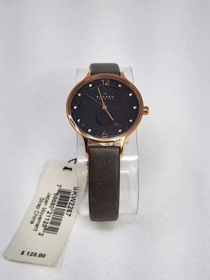 Skagen Women's SKW2267 Anita Analog Display Quartz Grey Watch, Rose Gold Tone - Image 1 of 4