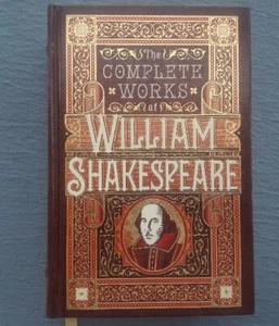 The Complete Works Of William Shakespeare Barnes & Noble Leather/Gold MINT COND - Bild 1 von 8