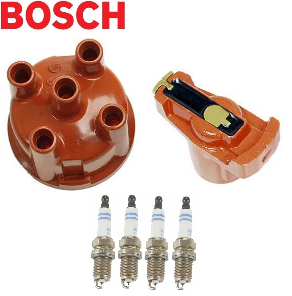 Kit de ignição Bosch Distri.Cap e rotor + plugues para BMW 2002 1968-1974 - Imagem 1 de 1