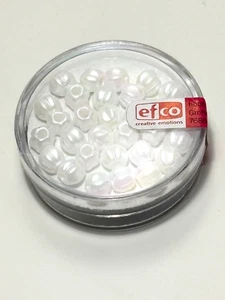 Glaswachsperlen - weiß - d = 7mm - 20 Stück - Bild 1 von 1