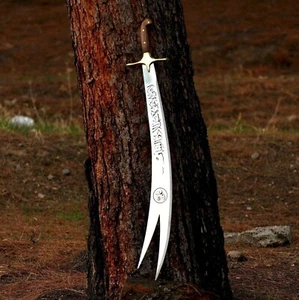 37 Inch / Zulfiqar Sword / Imam Ali Sword / Custom Handmade Islamic sword - Picture 1 of 3