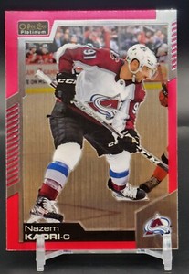 Nazem Kadri 2020-21 O-Pee-Chee Platinum Matte Pink Avalanche