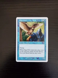 MTG Magic the Gathering 7th Edition - Sage Owl - NM - Bild 1 von 2