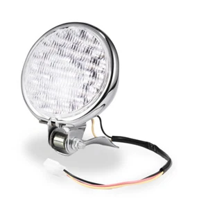 Universal 5" LED Headlight Lamp Motorcycle Hi/ Lo Beam Head Light Cafe Racer ATV - Picture 1 of 5