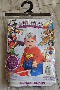 Wonder Woman DC Comics Superhero Halloween Baby Costume (0-6 months) - Picture 1 of 2
