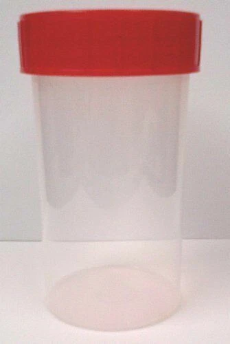 KING SCIENTIFIC 10 x 180ML SMALL PLASTIC SAMPLE CONTAINER POT JAR