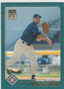 2001 Topps Traded #T210 Travis Hafner Rookie Card MLB - Picture 1 of 2