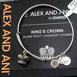 Bracciale Charm Corona Alex E Ani - Foto 1 di 11