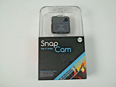 ion SnapCam Wearable HD Video Camera NEW Sealed  - Image 1 of 4