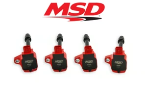 Bobinas de encendido rojas serie MSD Blaster para Honda 2,0 L/2,0 L Turbo/1,5 L 4 cilindros - Imagen 1 de 7