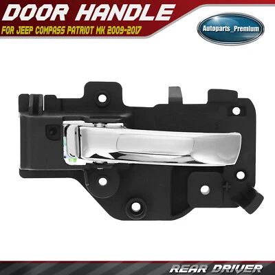 Rear LH Driver Chrome Interior Door Handle for Jeep Compass Patriot MK 2009-2017 - Image 1 of 4