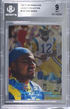 1997 Flair Showcase Row 0 Legacy Collection /100 Tony Banks #38 BGS 9 MINT