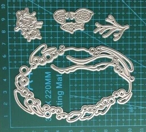Under water world, Fish & Sea weed Metal Cutting Die Set , DIY. LM - Picture 1 of 4