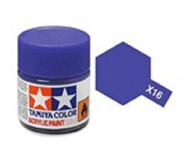 TAMIYA COLORI ACRILICI PER PLASTICA X16 PURPLE FOR PLASTIC - Immagine 1 di 1