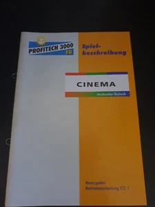Merkur CINEMA - Multicolor Handbuch - Spielbeschreibung ADP / Merkur - Bild 1 von 2