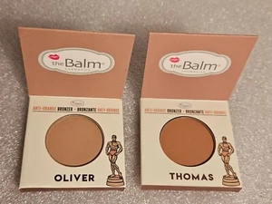 2 The Balm Take Home The Bronze OLIVER and THOMAS .05 oz  *EBay Best Price* - Picture 1 of 2