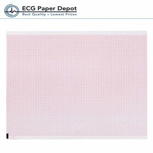Quinton Instruments ECG EKG Z-Fold Recording Sheet Grid Paper 5 Pack(200 Sheets) - Picture 1 of 4