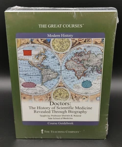 GREAT COURSES Doctors Scientific Medicine Through Biography Guidebook & DVDs - Imagen 1 de 6