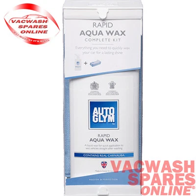 AUTOGLYM RAPID AQUA WAX KIT / CARNAUBA SPRAY WAX / WET WAX DETAIL SPRAY / GLOSS - Image 1 of 4