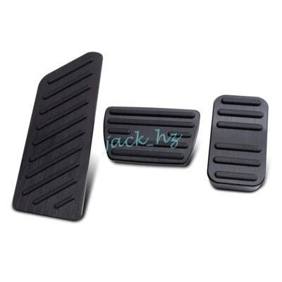 Black Footrest Dead Brake Gas Accelerator Pedal Cover For Honda CRV 2023-2025 - Image 1 of 4