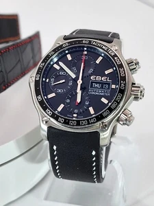 Cordovan Lederriemen Ersatz 35L6CH EBEL 1911 Discovery XL 9750L62 - Bild 1 von 22