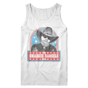The Charlie Daniels Band Vintage Stars Photo Men's Tank T Shirt Rock Music Merch - Picture 1 of 3
