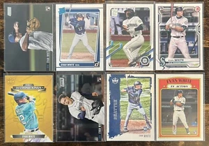 Evan White 8-KARTEN ROOKIE SET (2021), Seattle Mariners - Bild 1 von 2