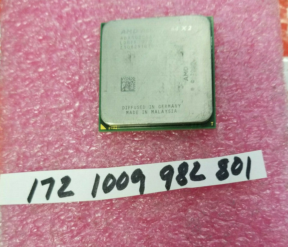 AMD Athlon 64 X2 5000+ - ADA5000IAA5CU SOCKET AM2 DESKTOP CPU  - Image 1 of 1