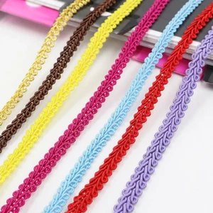 SCROLL BRAID 8mm Width Per Metre Upholstery Furnishing Gimp Trim 1 X Meter - Picture 1 of 20