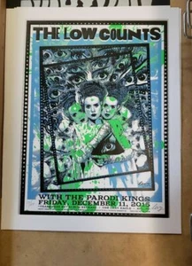 The Lowcounts screenprint poster by artist Levy - Picture 1 of 3