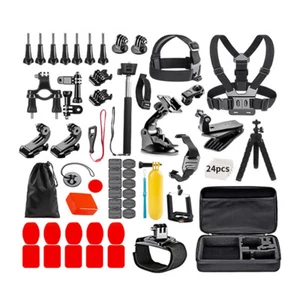 Kit d'accessoires pour caméra d'action 84 en 1 kit caméra de sport compatible avec GoPro Hero T9E0 - Photo 1 sur 11