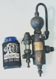 1/2 Pint DETROIT LUBRICATOR Brass Hydrostatic OILER Steam 1/2" NPT Old Hit Miss - Picture 1 of 22