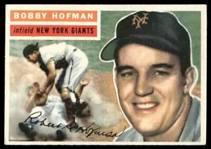 1956 Topps Bobby Hofman New York Giants #28 - Picture 1 of 2