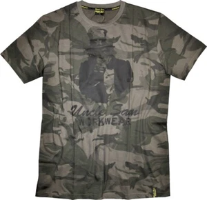 Uncle Sam T-Shirt Oliv Camouflage/Schwarz - Bild 1 von 1