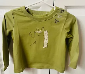 Baby girl or boy 12 months cute horse long sleeve T-shirt - Picture 1 of 3