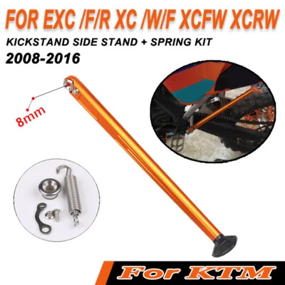 Orange For KTM 125-530 EXC EXCF XC XCW XCF XCFW XCRW EXCR Parking Side Stand - Image 1 of 4