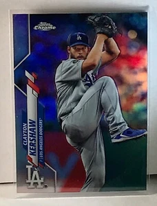 Clayton Kershaw 2020 Topps cromado refractor #122 Los Angeles Dodgers #122 - Imagen 1 de 2