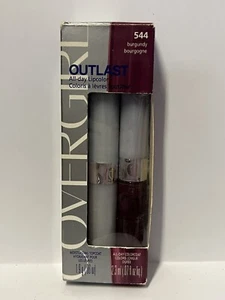 Covergirl Outlast all-day Lipcolor Colorcoat & Topcoat, 544 Burgundy (1) - Picture 1 of 6