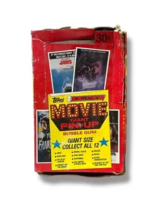 1981 Topps Real Movie Giant Pin-Up 36 Pack Box - Bild 1 von 3