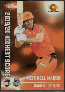 2020/21 CA Traders Cricket 2019-20 Top 10 individual Card Sale only Nr-Mint - Picture 1 of 31