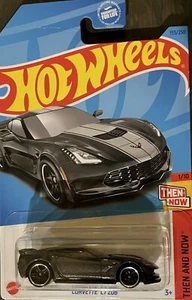 2023 Hot Wheels Corvette C7 Z06 #193 Metalflake dunkelgrau HKJ40 - Bild 1 von 1