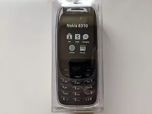 Nokia 6310 TA-1400 2G Classic Senior Mobile Phone Basic Dual SIM Mobile Unlocked - Picture 1 of 9