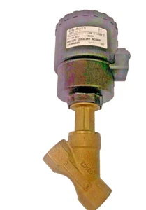 DANFOSS 042N4405 AV210C 20GG34T NC000 2/2 NC Bronze Angle seat Valve G3/4 - Picture 1 of 3