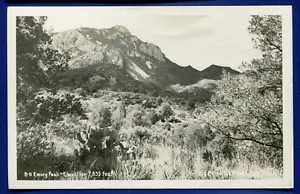 BIG BEND National Park Texas Mountain Emory Peak Photo Postcard B151 - Picture 1 of 2