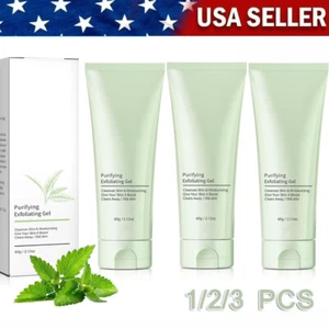 Purifying Exfoliating Gel Brightening Exfoliating Gel Scrub For Face & Body US🔥 - Picture 1 of 15