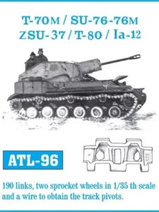 Friulmodel - Metal Tank Tracks for Carro Armato L/6 Semovente 1/35th - ALT95 - Picture 1 of 1