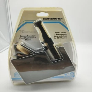 Thrustmaster T-Charge 4x Akku Batterie + NW Ladestation Nintendo Wii Set schwarz - Bild 1 von 5
