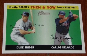 2004 Topps Heritage Then & Now TN3 Duke Snider *A4 - Picture 1 of 1